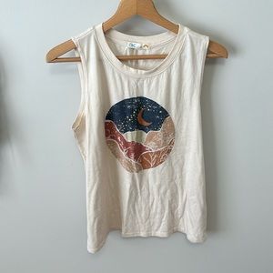 C&c California tank top moon medium